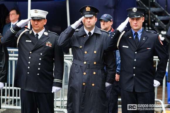 Honor Guard Salutes